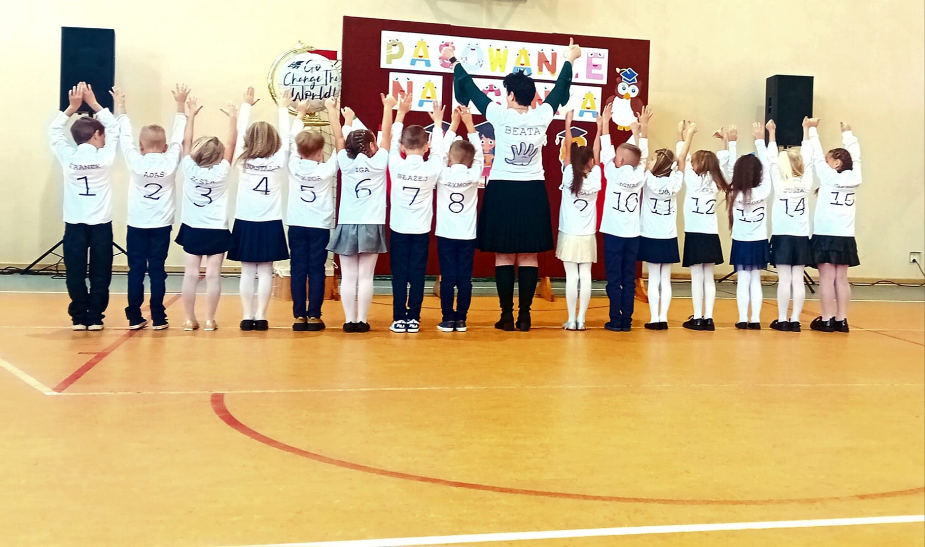 Klasa 1, Szkoła Podstawowa imienia Poetów Doliny Wilkowskiej w Świętej